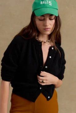 Bijoux|Balzac Bague Faustine Dore Coeur Noir