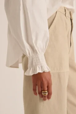 Bijoux|Balzac Bague Irene Bicolore Dore Et Argente