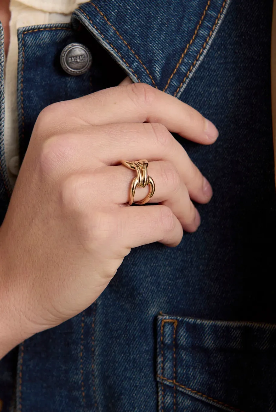 Bijoux|Balzac Bague Sorya Dore