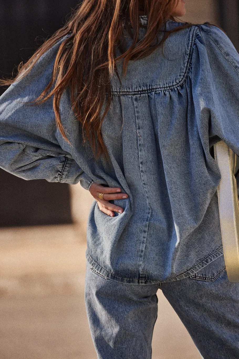 Chemises Et Blouses|Balzac Blouse Apolline Bleu Glacier