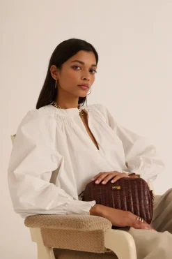 Chemises Et Blouses|Balzac Blouse Regal Blanc