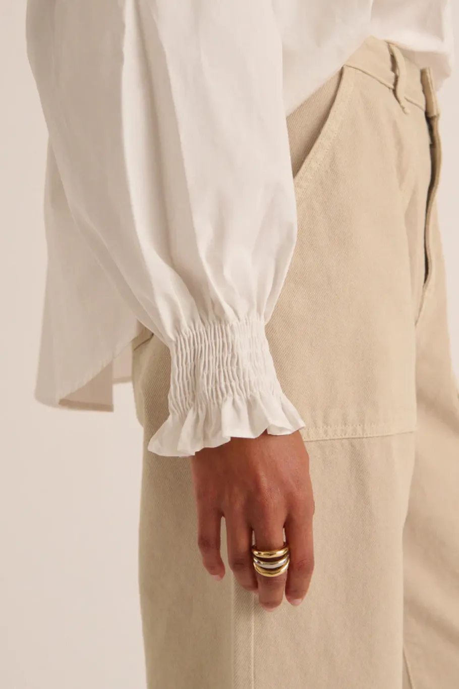 Chemises Et Blouses|Balzac Blouse Regal Blanc