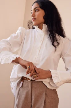Chemises Et Blouses|Balzac Blouse Source Blanc