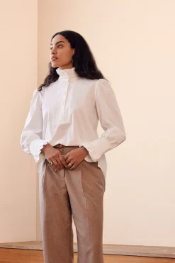 Chemises Et Blouses|Balzac Blouse Source Blanc
