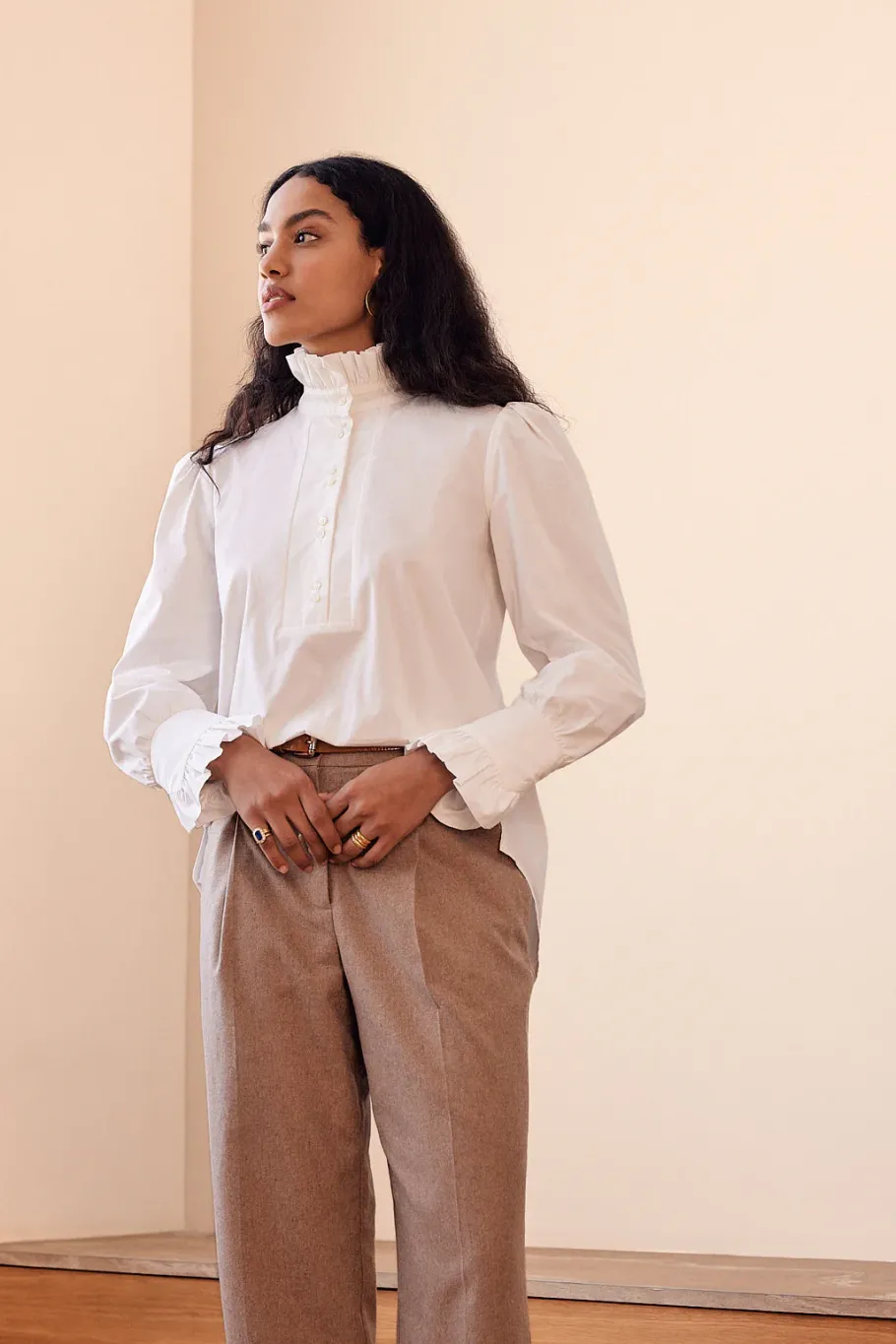 Chemises Et Blouses|Balzac Blouse Source Blanc