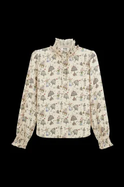 Chemises Et Blouses|Balzac Blouse Une Fois Imprime Anniversaire