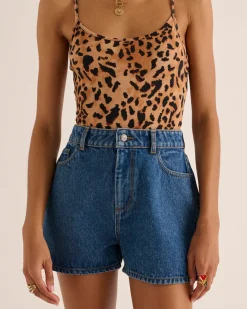 Tee-Shirts Et Bodies|Balzac Body Emoi Guepard Cappuccino