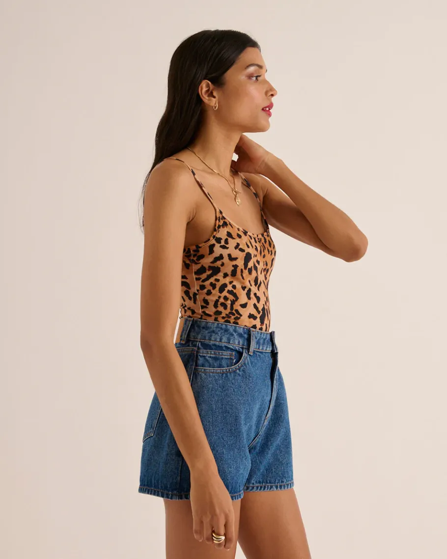 Tee-Shirts Et Bodies|Balzac Body Emoi Guepard Cappuccino