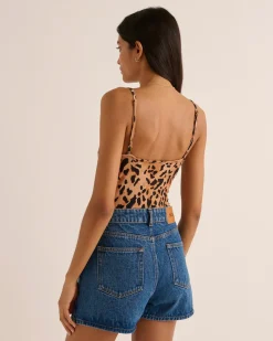 Tee-Shirts Et Bodies|Balzac Body Emoi Guepard Cappuccino