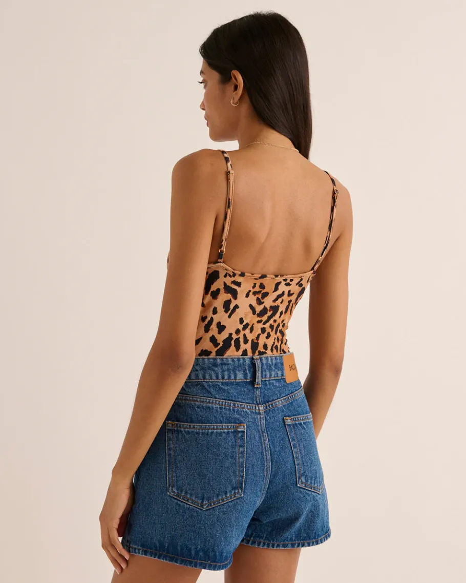 Tee-Shirts Et Bodies|Balzac Body Emoi Guepard Cappuccino