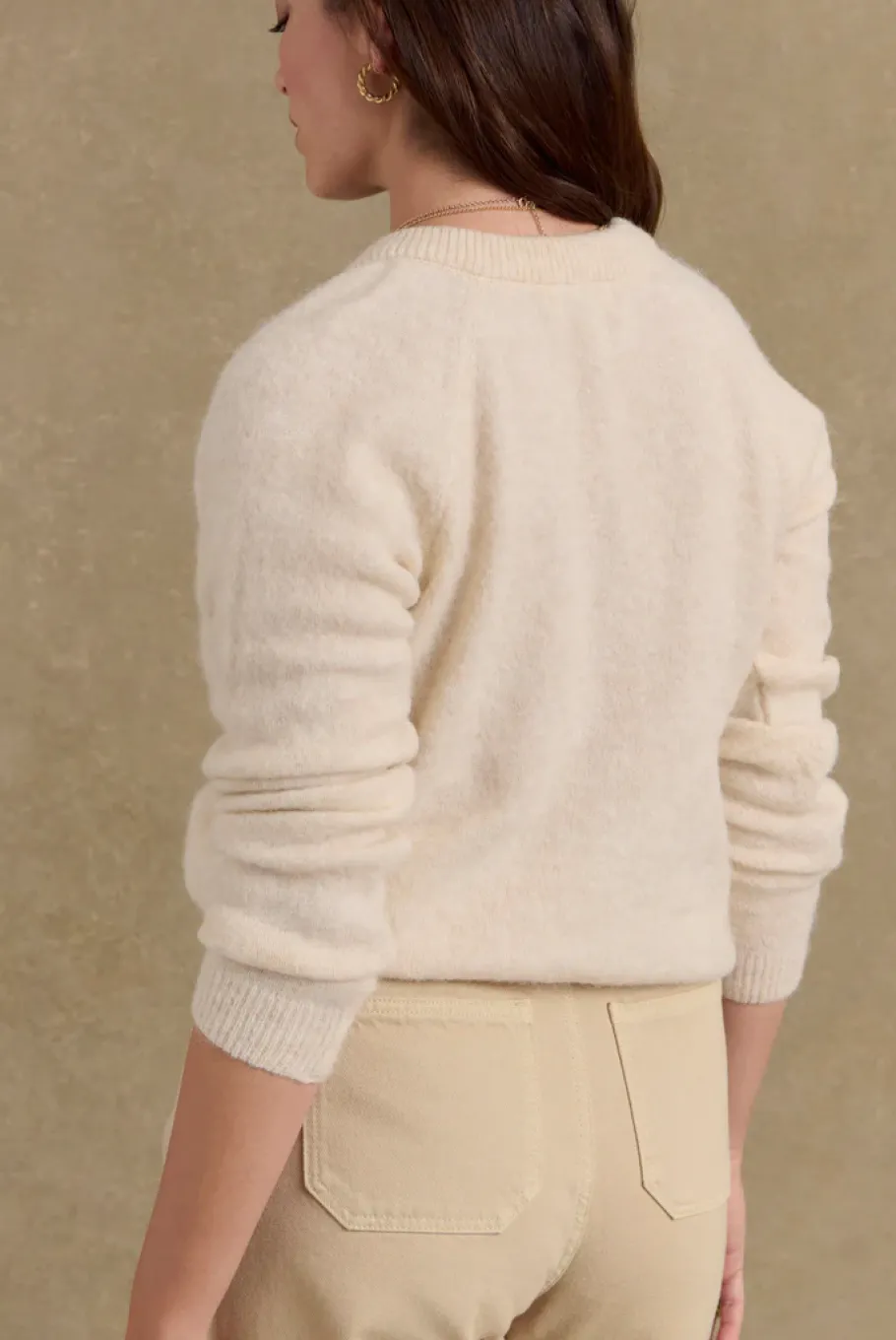 Pulls Et Cardigans|Balzac Cardigan Come Ecru