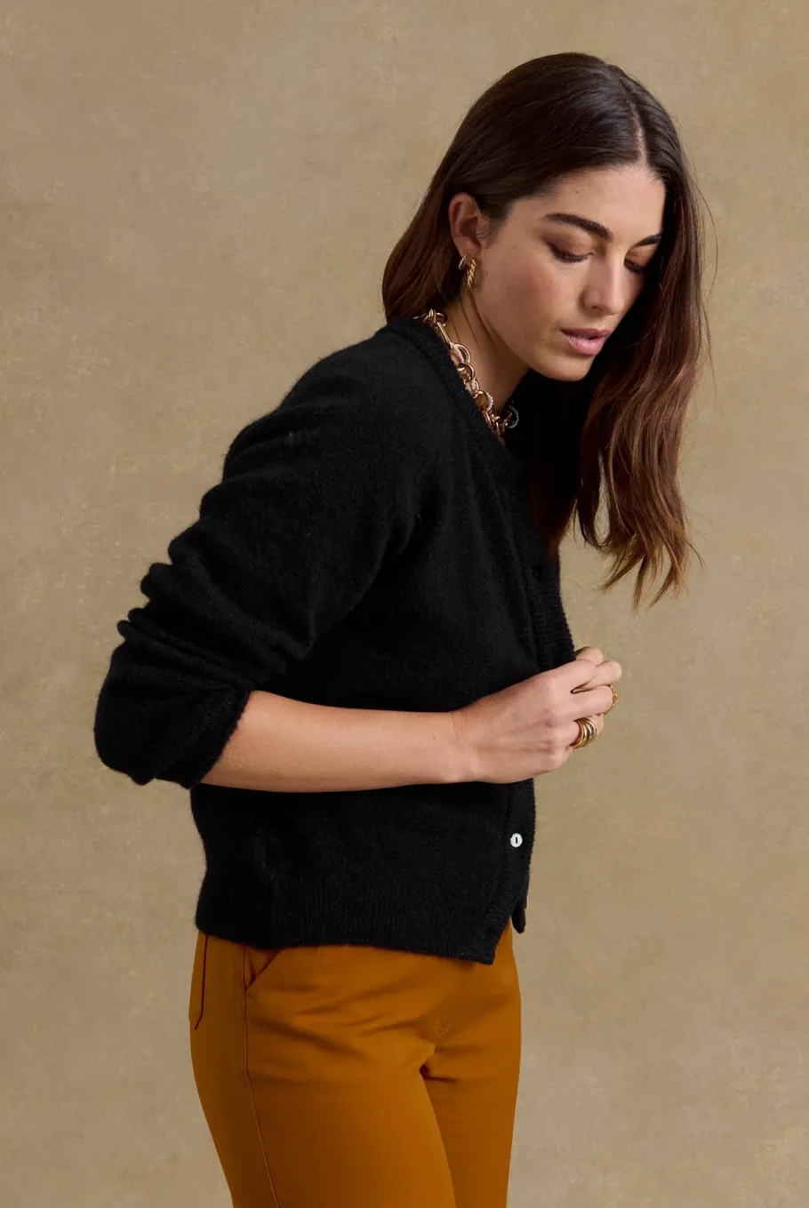 Pulls Et Cardigans|Balzac Cardigan Come Noir