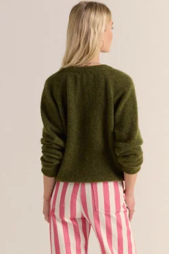 Pulls Et Cardigans|Balzac Cardigan Come Vert Foret