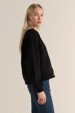 Sweatshirts|Balzac Cardigan Douillet Noir