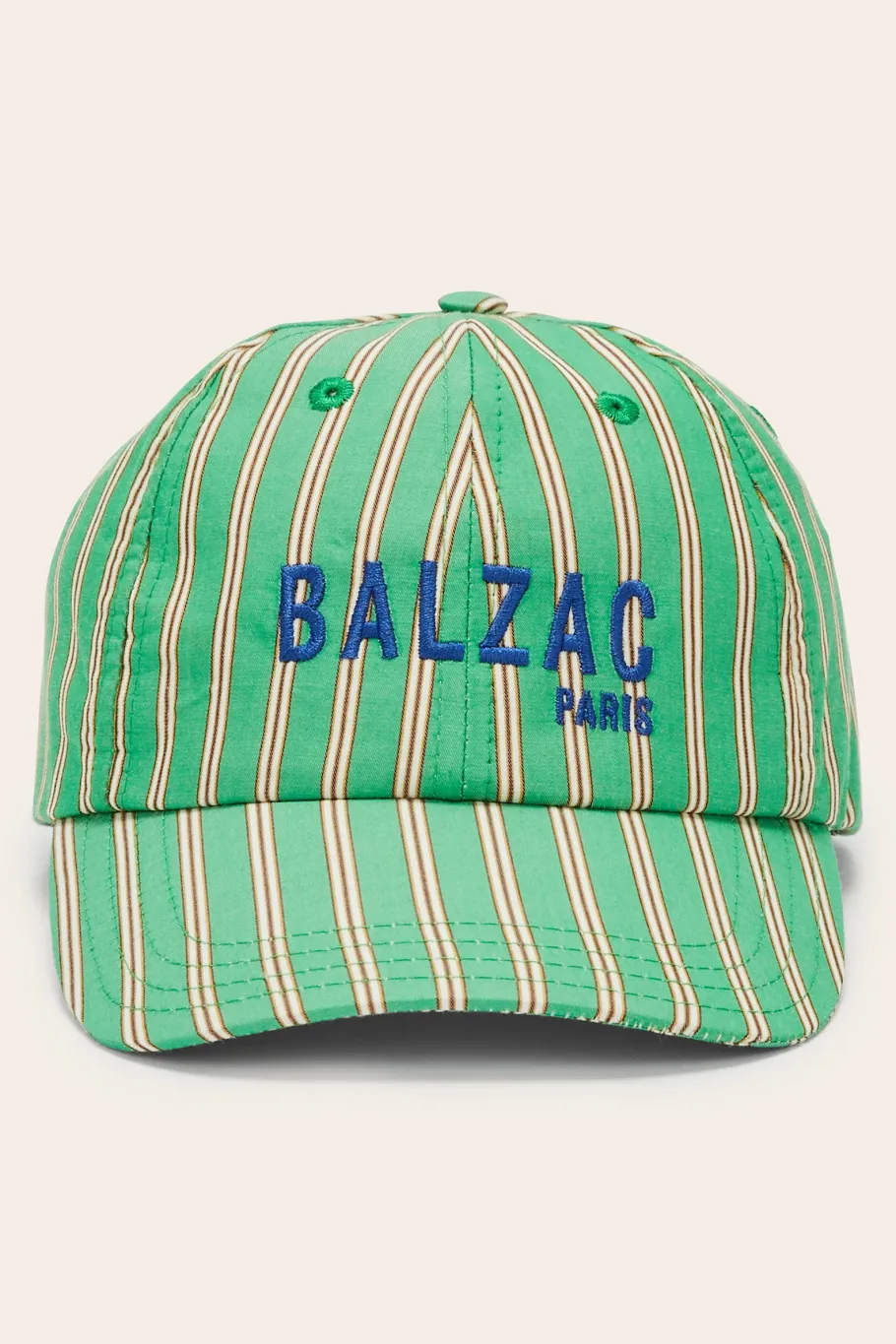 Casquettes Et Foulards|Balzac Casquette Espoir Rayures Vert Et Orange