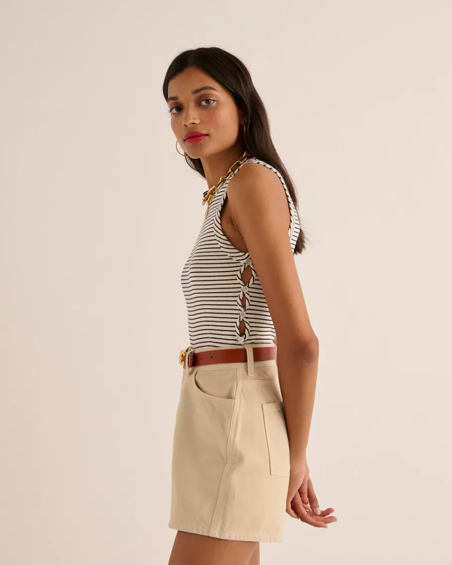 Ceintures|Balzac Ceinture Ceane Cognac