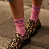 Chaussettes|Balzac Chaussettes Love Bisou Rose Et Bleu