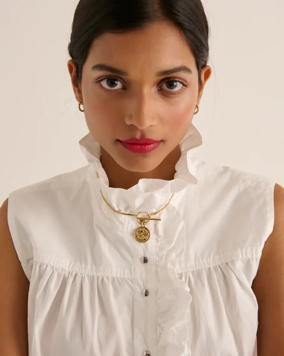 Tee-Shirts Et Bodies|Balzac Chemise Aloes Blanc Naturel