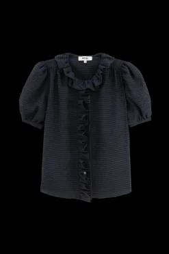 Chemises Et Blouses|Balzac Chemise Baignade Carreaux Marine
