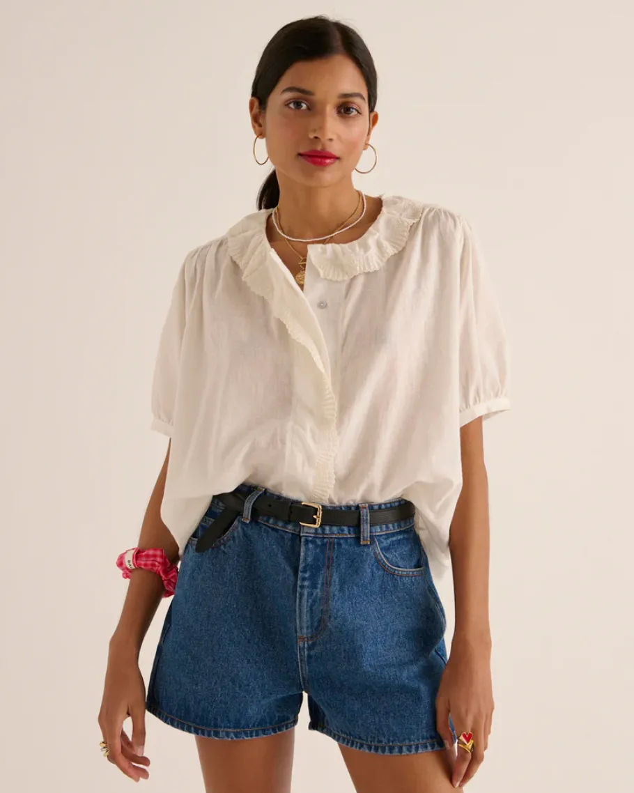 Chemises Et Blouses|Balzac Chemise Baignade Ecru