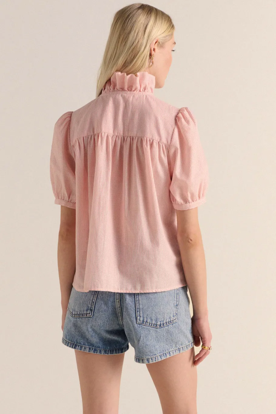 Chemises Et Blouses|Balzac Chemise Baignade Rayures Corail Irise