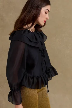 Chemises Et Blouses|Balzac Chemise Belva Noir