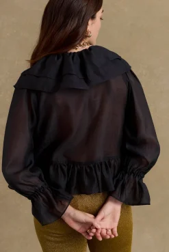 Chemises Et Blouses|Balzac Chemise Belva Noir