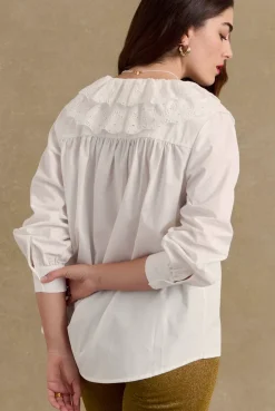 Chemises Et Blouses|Balzac Chemise Fossette Blanc Naturel
