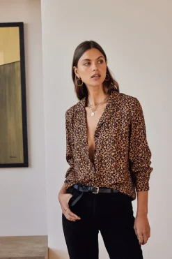 Chemises Et Blouses|Balzac Chemise George Imprime Leopard