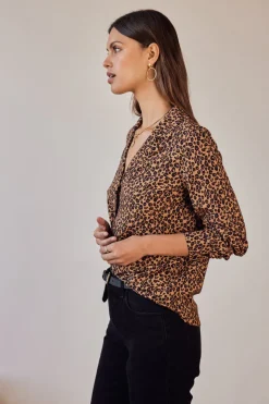 Chemises Et Blouses|Balzac Chemise George Imprime Leopard