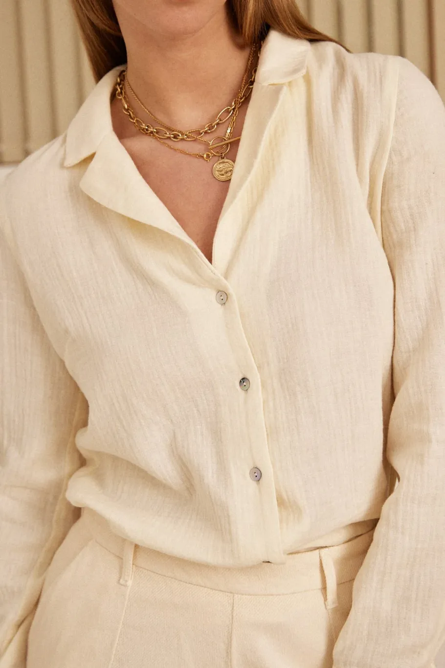 Chemises Et Blouses|Balzac Chemise George Sable