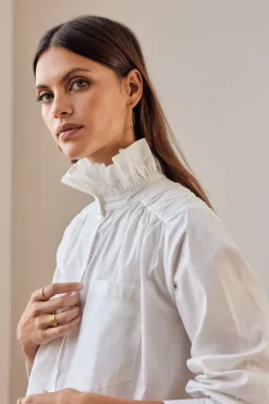 Chemises Et Blouses|Balzac Chemise Leonor Blanc Naturel
