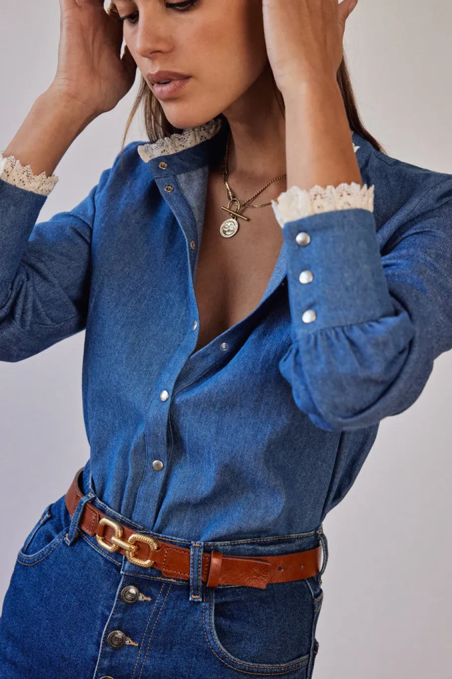 Chemises Et Blouses|Balzac Chemise Leopoldine Bleu
