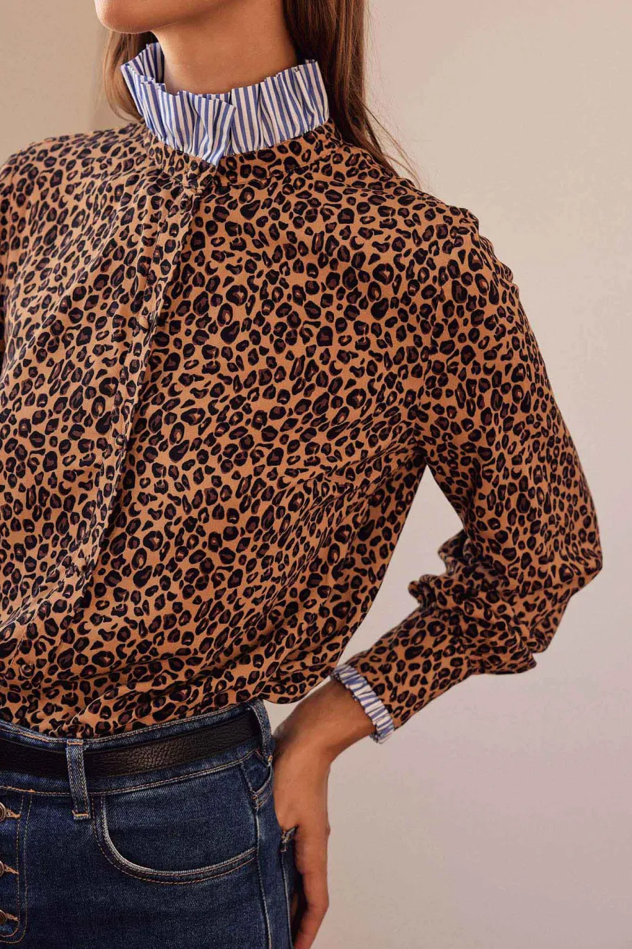Chemises Et Blouses|Balzac Chemise Mina Leopard