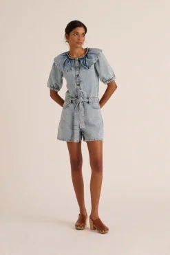 Combinaisons|Balzac Combinaison Amicale Bleu Glacier