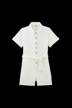 Combinaisons|Balzac Combinaison Floralie Jean Blanc Perle