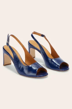 Babies, Sandales Et Escarpins|Balzac Escarpins Ode Vernis Froisse Bleu Nuit