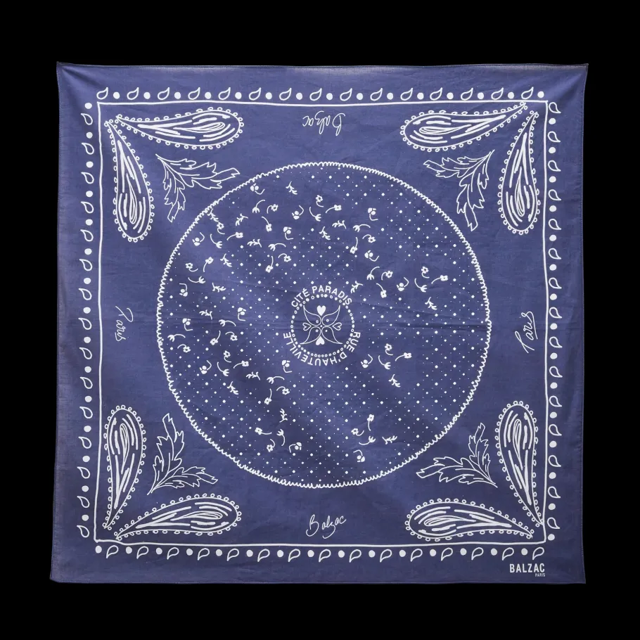 Casquettes Et Foulards|Balzac Foulard Paros Marine