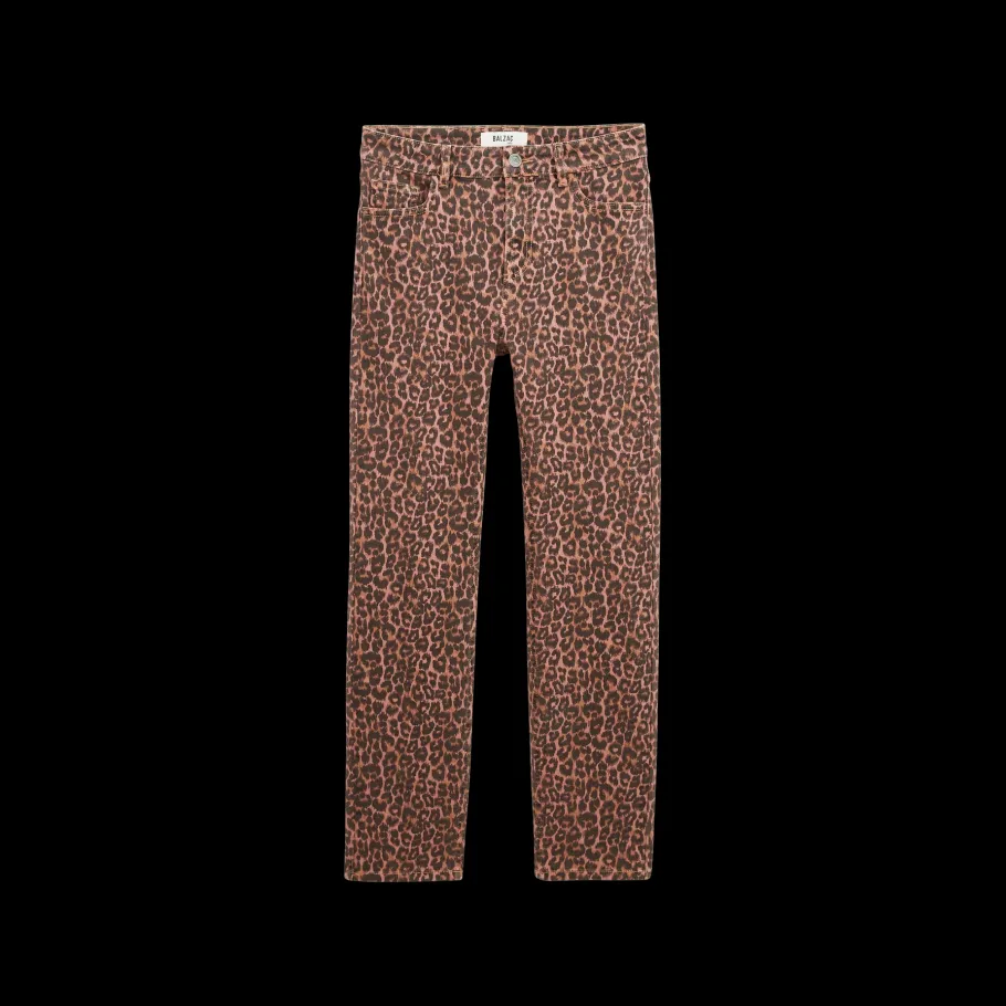 Jeans|Balzac Jean Austin Leopard Cafe