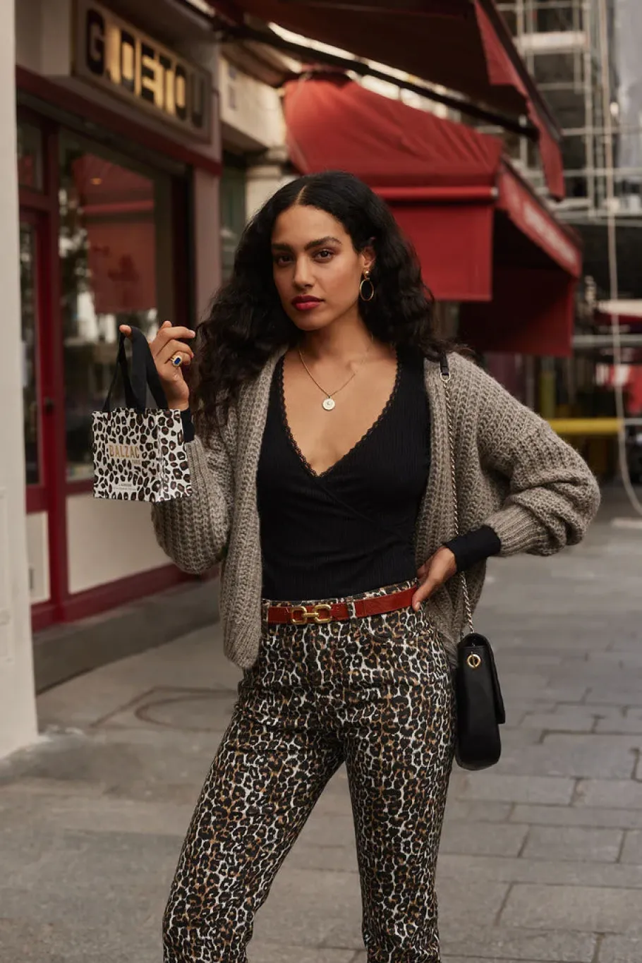 Jeans|Balzac Jean Austin Leopard Clair