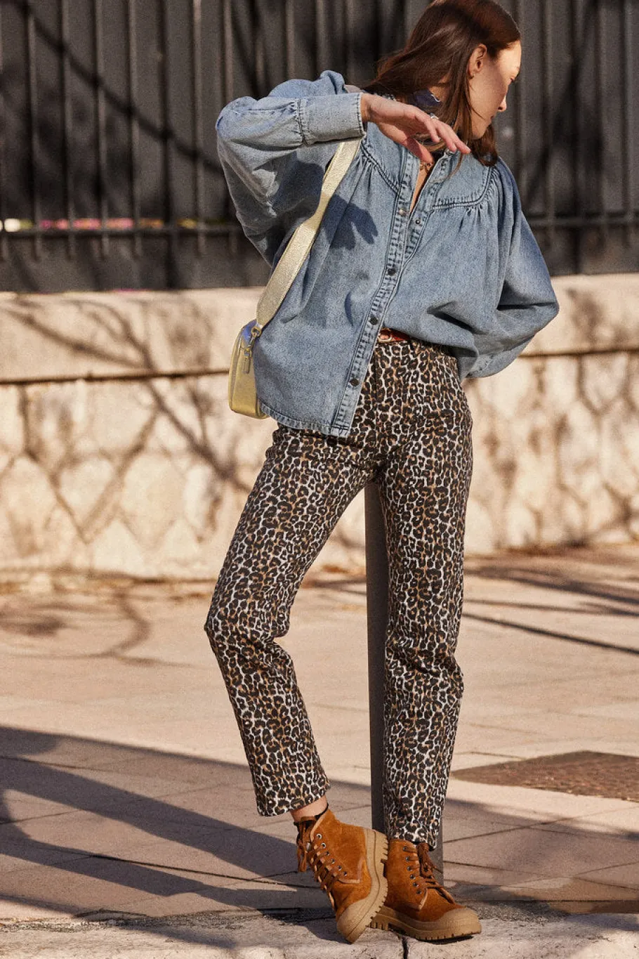 Jeans|Balzac Jean Austin Leopard Clair