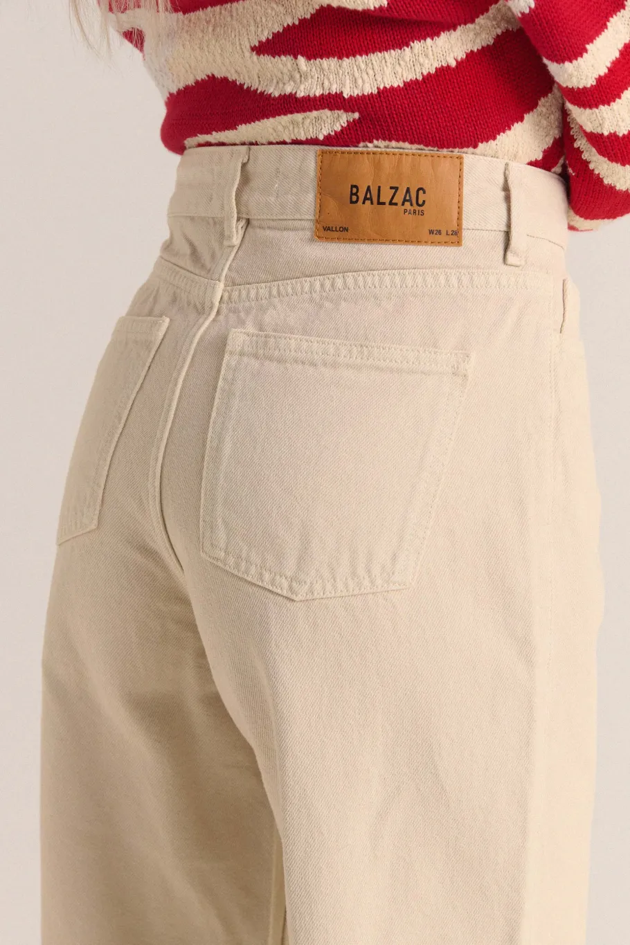 Jeans|Balzac Jean Vallon Beige Pampa