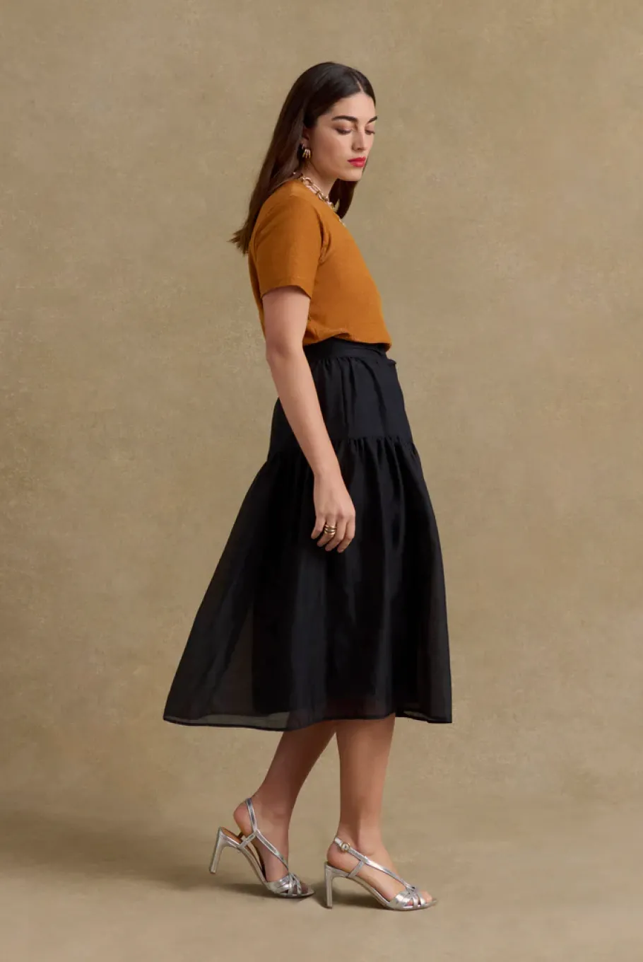 Jupes Et Shorts|Balzac Jupe Salina Noir