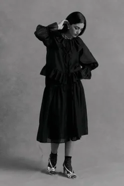 Jupes Et Shorts|Balzac Jupe Salina Noir
