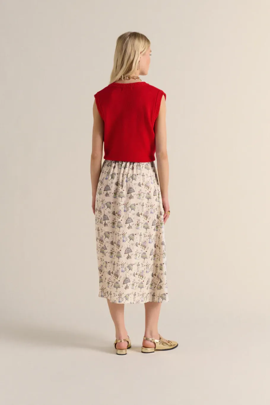 Jupes Et Shorts|Balzac Jupe Sally Imprime Anniversaire