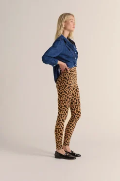 Pantalons|Balzac Legging Calme Leopard