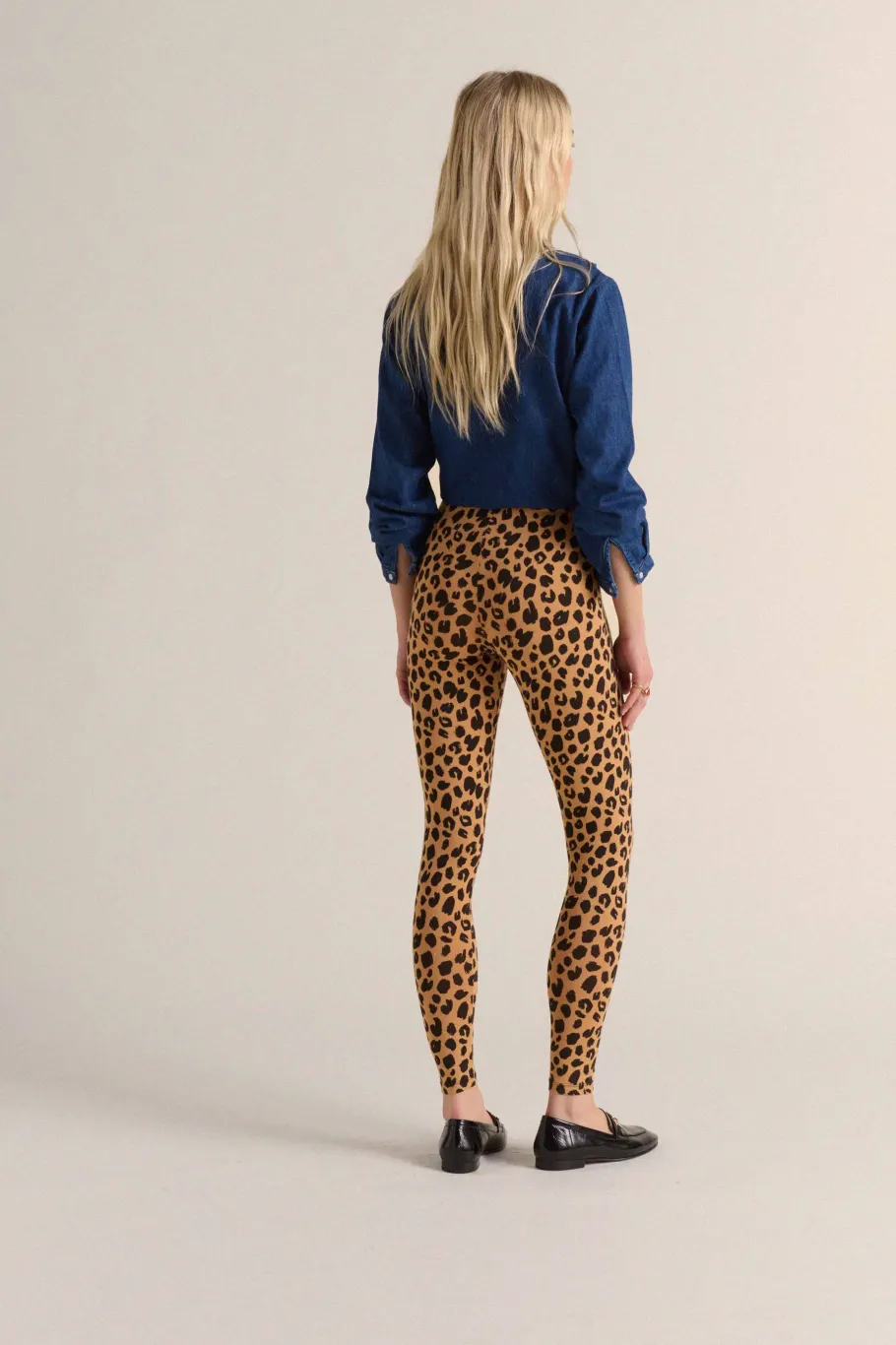 Pantalons|Balzac Legging Calme Leopard