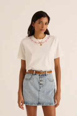 Jupes Et Shorts|Balzac Mini-Jupe Sixtine Bleu Glacier
