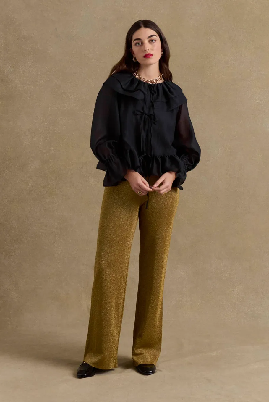 Pantalons|Balzac Pantalon Ame Bronze