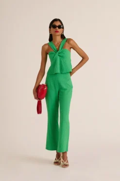 Pantalons|Balzac Pantalon Joel Vert Pelouse